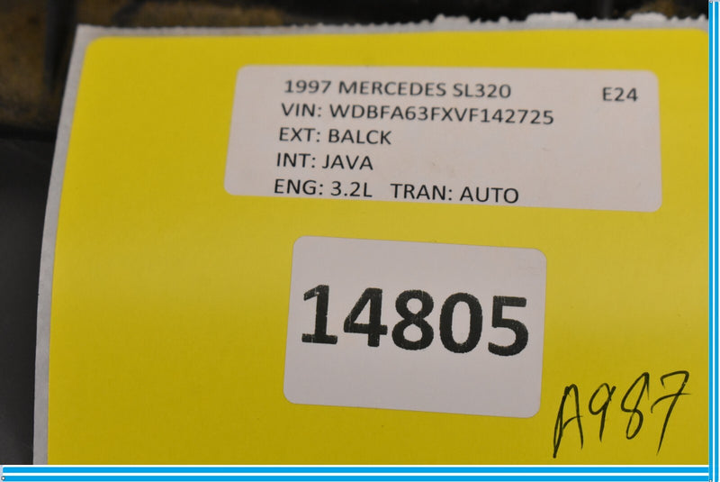 Load image into Gallery viewer, 96-02 Mercedes SL320 SL500 Right Side Under Dashboard Dash Trim Panel Oem
