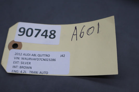 12-18 Audi A8 A8L Quattro Front Right Passenger Side Door Control Module Oem