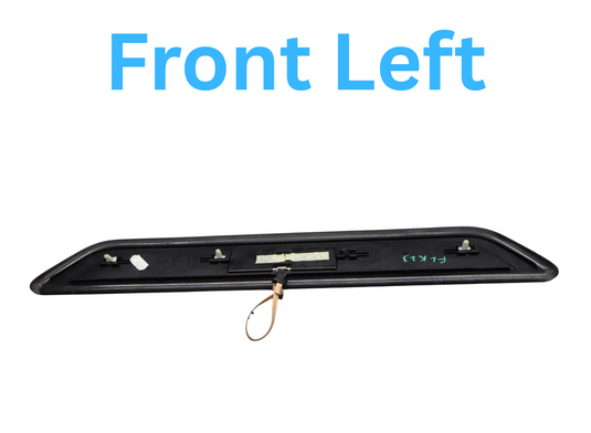 09-15 BMW 740i 750Li xDrive Front Left Side Door Sill Scuff Plate Cover Trim Oem