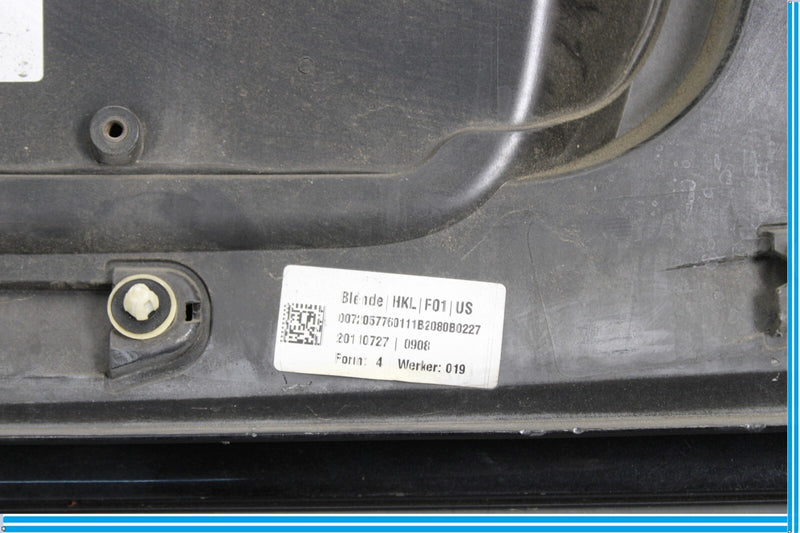 Load image into Gallery viewer, 09-15 BMW 750Li 750i F01 F02 Rear Trunk Lid Hatch License Plate Molding Trim Oem
