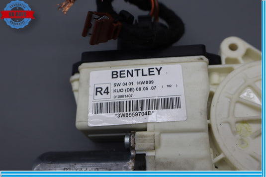 07-18 Bentley Continental GTC Front Left Side Door Window Regulator Motor Oem