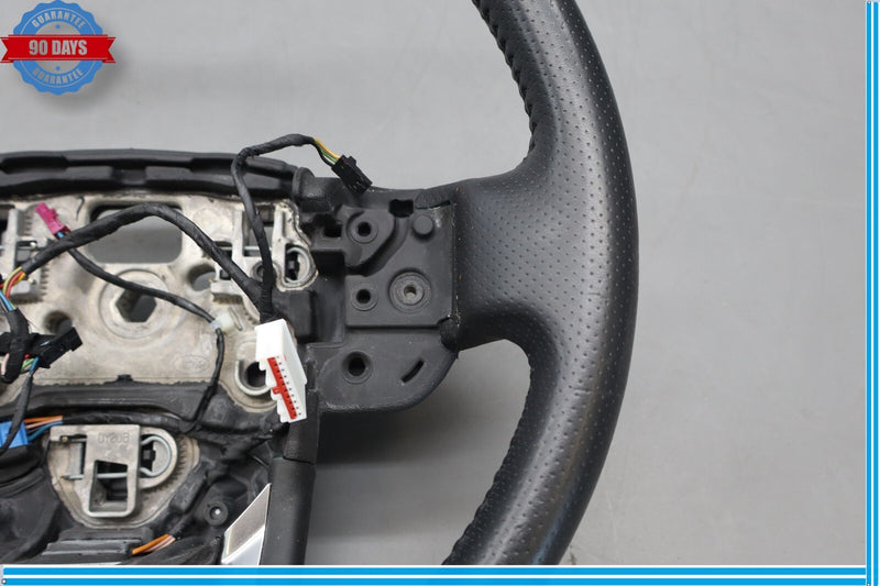 Load image into Gallery viewer, 14-22 Land Rover Range Rover Sport Steering Wheel Leather Black Oem
