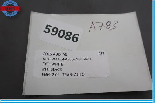 12-18 Audi A6 Quattro Front Left Driver Side Door Speaker Grille Cover Trim Oem