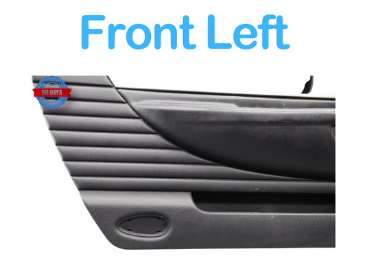 2003 Ford Thunderbird Front Left Driver Side Interior Door Panel Cover Black Oem