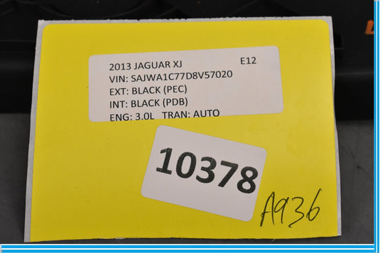 10-15 Jaguar XJ XJL Left Driver Side Dashboard Dash Trim Panel JMN Oem