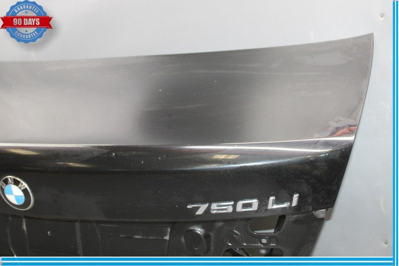Load image into Gallery viewer, 09-15 BMW 750Li F01 F02 Rear Trunk Lid Shell Tail Gate Boot Cover Black Oem
