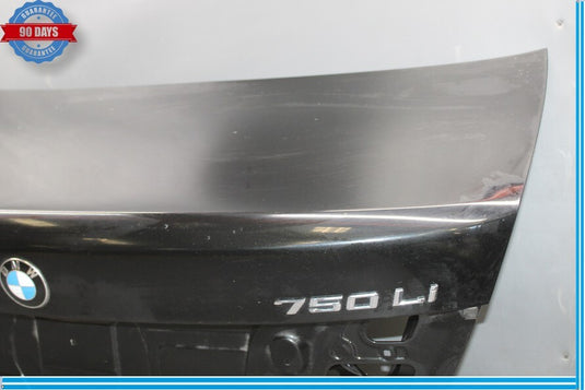 09-15 BMW 750Li F01 F02 Rear Trunk Lid Shell Tail Gate Boot Cover Black Oem