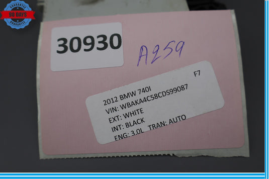 09-12 BMW 740i 750i 750Li F02 Front Left Seat Function Control Module Unit Oem