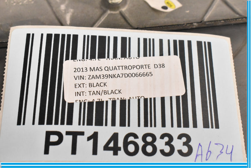 Load image into Gallery viewer, 04-13 Maserati Quattroporte M139 Front Right Door Trim Panel Molding Black Oem
