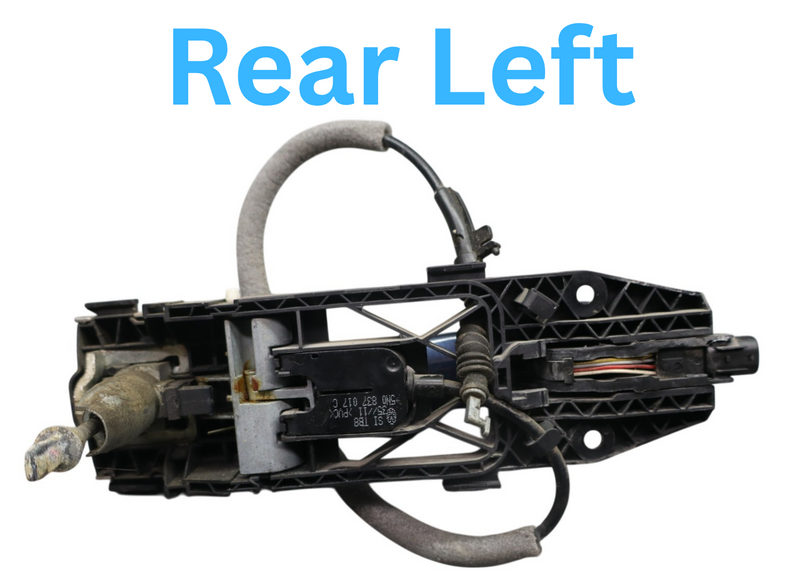 Load image into Gallery viewer, 11-17 Volkswagen VW Touareg Rear Left Driver Side Exterior Door Handle Oem
