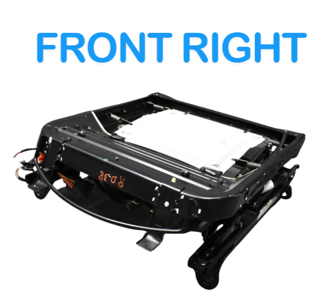 Load image into Gallery viewer, 09-13 Maserati Quattroporte M139 Front Right Bottom Seat Rail Frame 82151489 OEM
