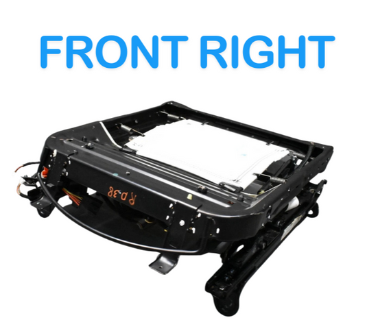 09-13 Maserati Quattroporte M139 Front Right Bottom Seat Rail Frame 82151489 OEM