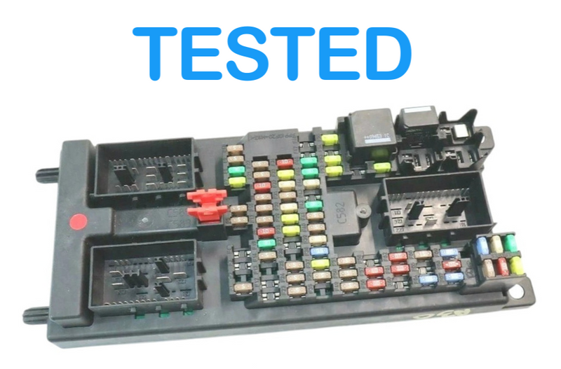 Load image into Gallery viewer, 10-15 Jaguar XJ Body Control Module Fuse Relay Box Black AW93-14F041-AD OEM
