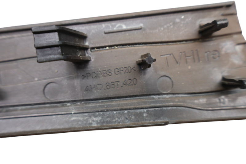 Load image into Gallery viewer, 11-18 Audi A8L Rear Right Passenger Side Door Panel Trim 4H0867420 Oem
