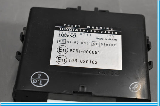 02-06 Lexus SC430 Auto Theft Warning Control Computer Module Unit ECU Oem