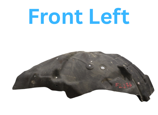 14-20 Maserati Ghibli Front Left Side Wheelhouse Fender Liner Splash Shield Oem