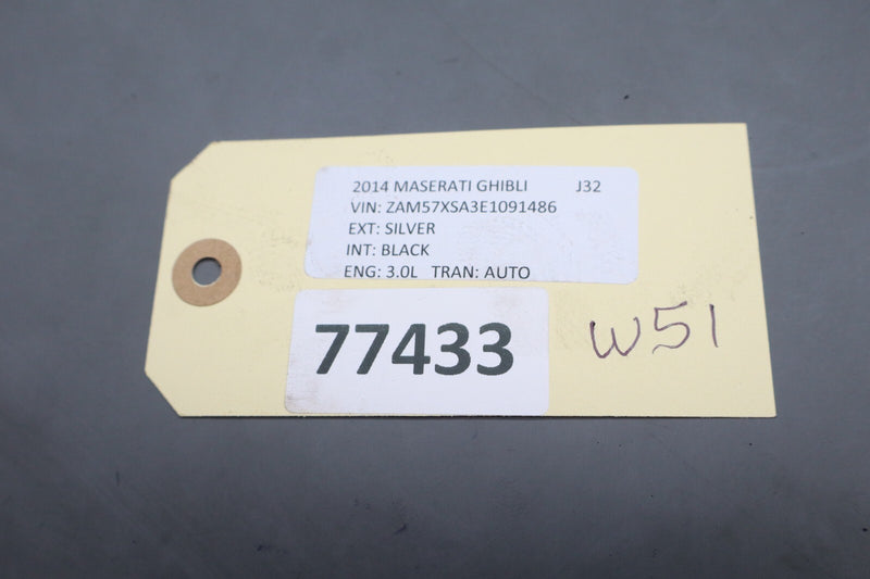 Load image into Gallery viewer, 14-20 Maserati Ghibli M157 Front Right Side Door Central Reinforcement Plate Oem
