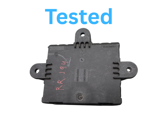 12-15 Jaguar X250 XF Rear Right Side Door Control Module Black BJ3214D620AC Oem