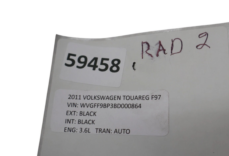 Load image into Gallery viewer, 11-17 Volkswagen Touareg Engine Water Cooling Radiator Assembly 95810613210 Oem
