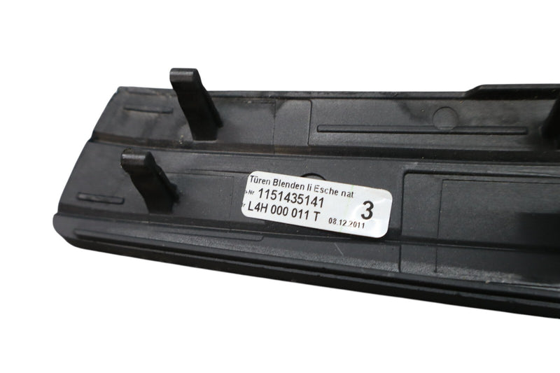 Load image into Gallery viewer, 11–18 Audi A8L Quattro Front Left Driver Door Trim Panel Wood Balsamic Brown Oem
