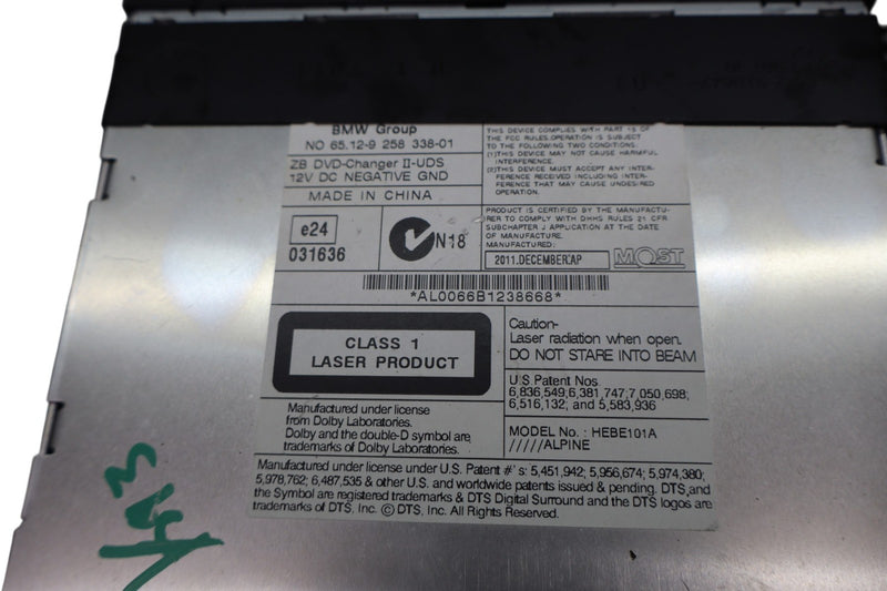 Load image into Gallery viewer, 12-18 BMW 750i 750Li DVD Audio Player Rear Entertainment NBT RSE Unit Oem
