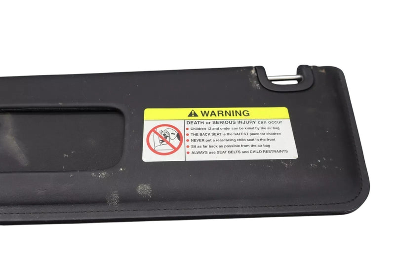 Load image into Gallery viewer, 03-18 Bentley Continental Front Left Side Sun Visor Sunvisor Shade Black Oem
