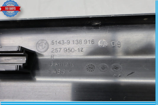 10-15 BMW 535i GT xDrive Front Right Side Door Scuff Sill Plate Trim Oem