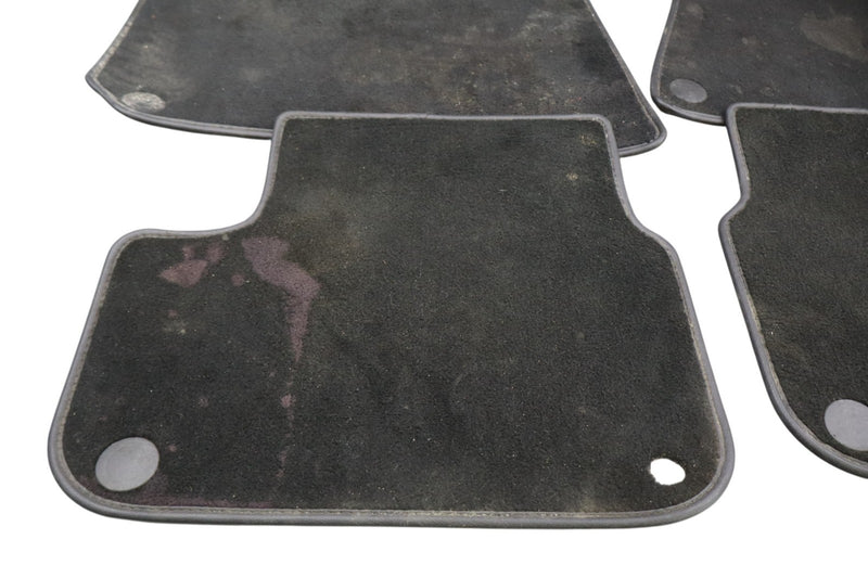 Load image into Gallery viewer, 14-17 Maserati Ghibli Front Rear Floor Carpet Mats 4PC Black 673004328 Oem
