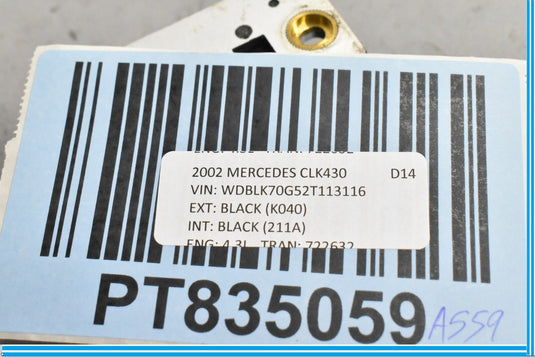 03-06 Mercedes SL500 SL600 SL55 R230 Yaw Turn Rate Sensor 0265005230 OEM