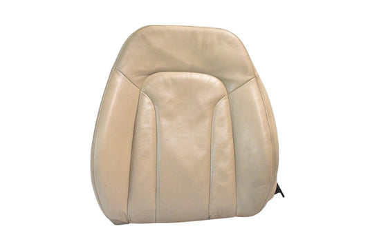 07-15 AUDI Q7 Front Left Driver Side Upper Seat Back Cushion Leather Beige OEM