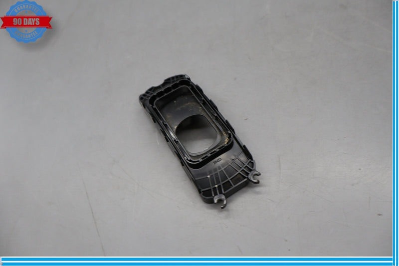 Load image into Gallery viewer, 14-17 Maserati Ghibli M157 Center Console Shifter Trim Mount Bracket Black Oem
