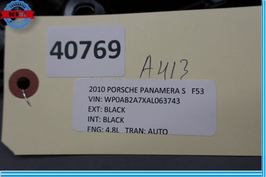 10-16 Porsche Panamera Front Left Driver Side Dashboard Support Bracket Oem