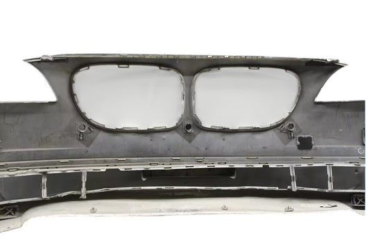 09-12 BMW 740i 750Li F01 Front Lower Bumper Shell Cover Panel Assembly Black OEM