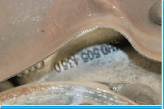 11-18 Audi A8 Quattro Rear Left Side Spindle Knuckle Wheel Bearing Housing OEM