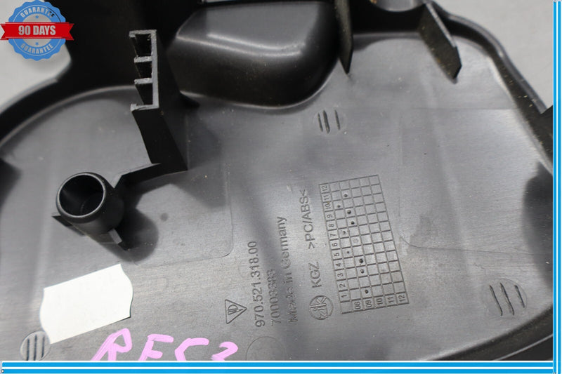 Load image into Gallery viewer, 10-16 Porsche Panamera Front Right Passenger Seat Inner Recliner Cover Trim Oem
