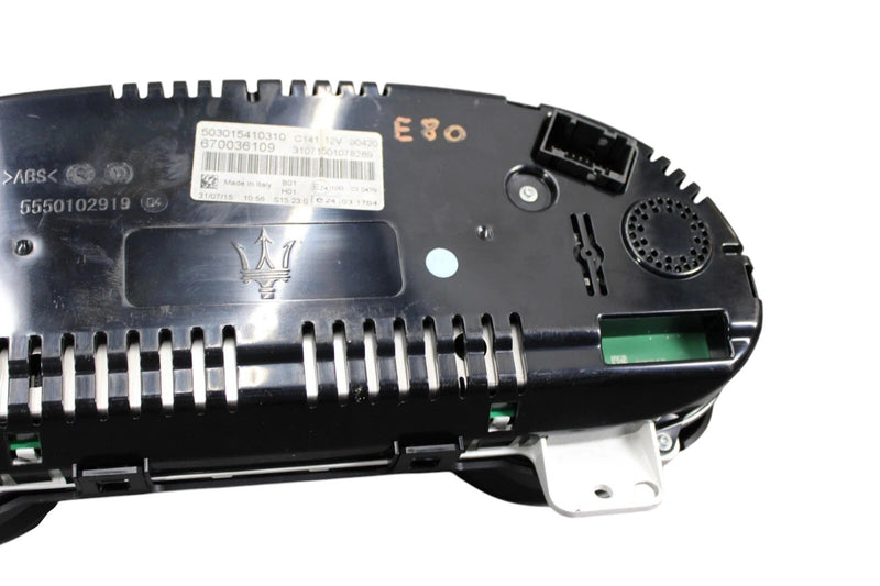 Load image into Gallery viewer, 14-17 Maserati Ghibli Speedometer Instrument Cluster Gauge Black 670036109 Oem
