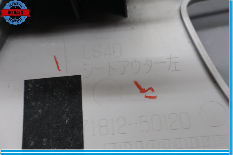 Load image into Gallery viewer, 07-12 Lexus LS460 Front Left Driver Side Seat Switch Trim Cover 7181250120 Oem
