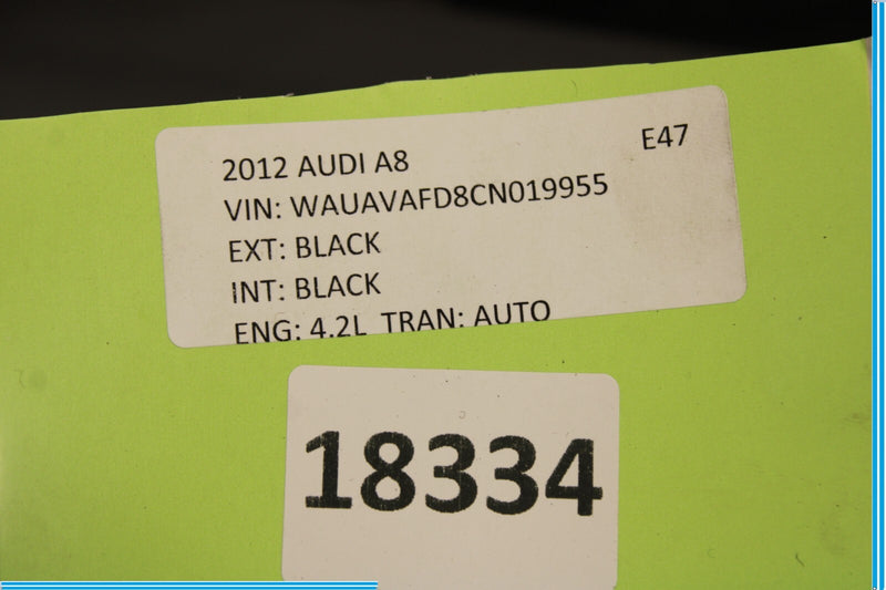 Load image into Gallery viewer, 11-18 Audi A8 Front Left Driver Side Axle Shaft Halfshaft Oem

