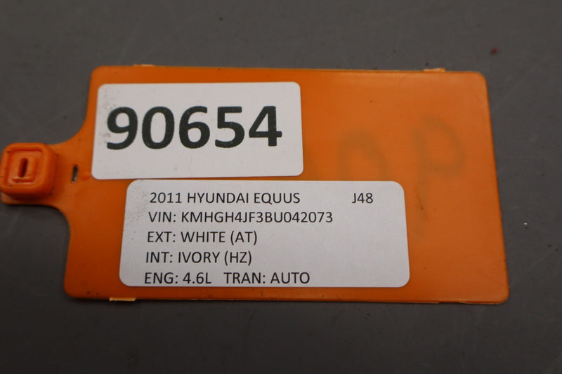 Load image into Gallery viewer, 11-16 Hyundai Equus SIG Rear Trunk Lid Tailgate Cover Panel Assembly Silver Oem
