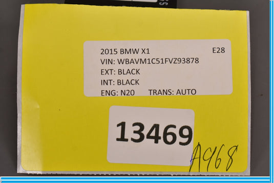 11-16 BMW E84 X1 Front Right Passenger Side Seat Control Module Unit Oem