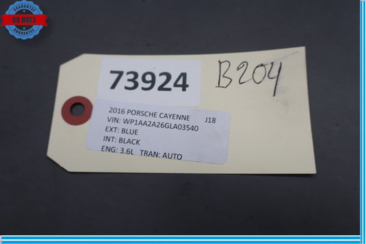 11-18 Porsche Cayenne 958 Front Seat Left/Right Backrest Adjustment Motor Oem
