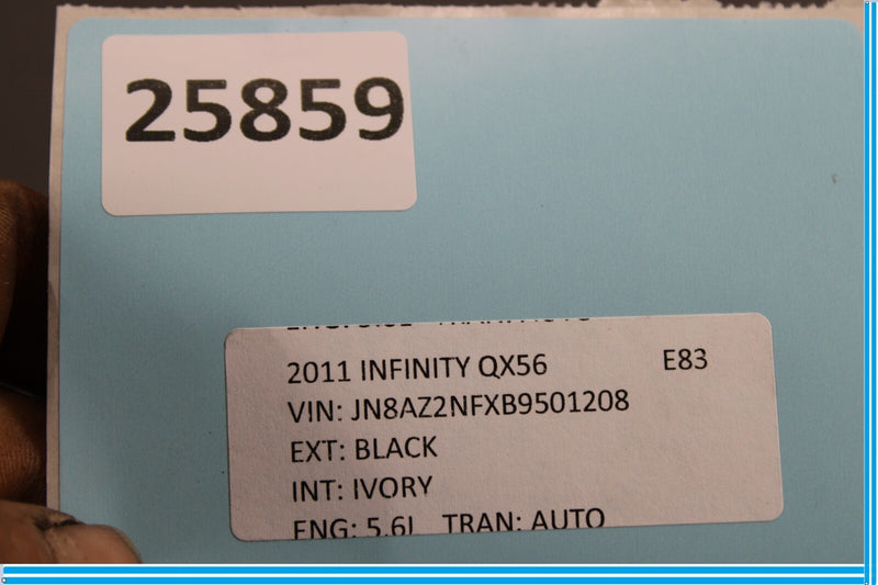 Load image into Gallery viewer, 11-14 Infiniti QX56 QX80 Rear Bumper Impact Energy Absorber Foam Oem
