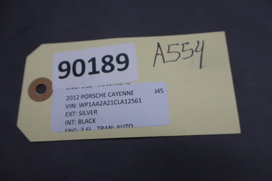 11-14 Porsche Cayenne 958 GTS Central Gateway Control Module 7PP907530 Oem