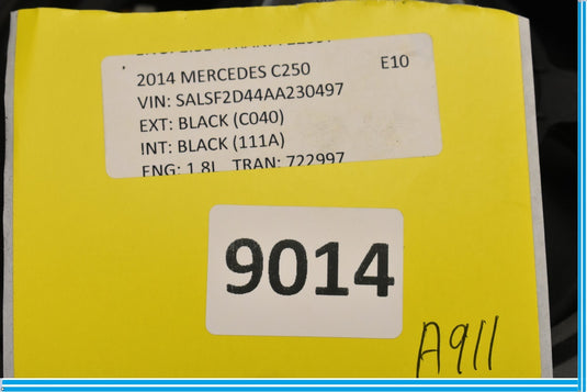 12-15 Mercedes W204 C250 C350 Front Left Side Door Sound Audio Speaker Oem
