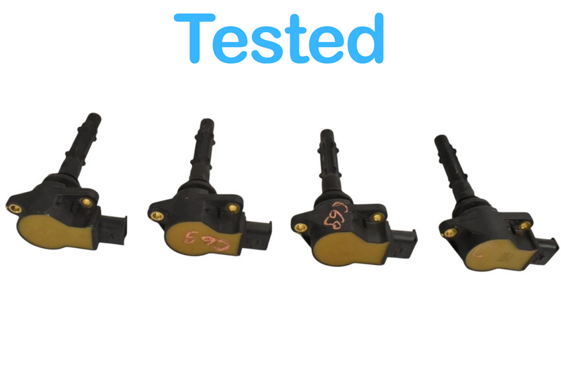 Load image into Gallery viewer, 07-14 Mercedes W221 CLK350 E350 S350 Ignition Coil Coils Set of 4 2721590142 OEM
