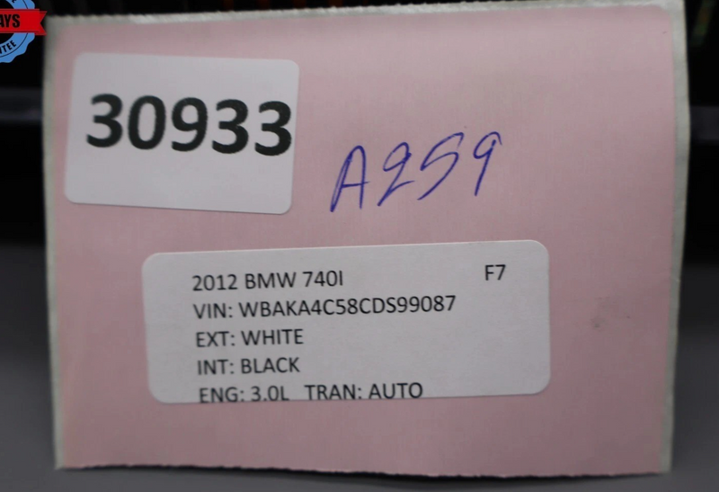 Load image into Gallery viewer, 09-12 BMW 740i 750Li F01 F02 Instrument Cluster Gauge Speedometer 1044663 Oem
