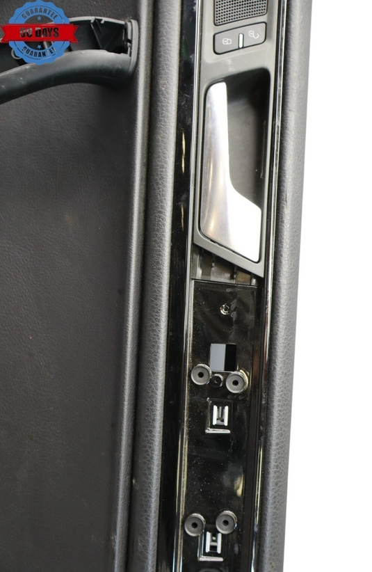 11-14 Volkswagen VW Touareg Rear Right Passenger Interior Door Panel Black Oem