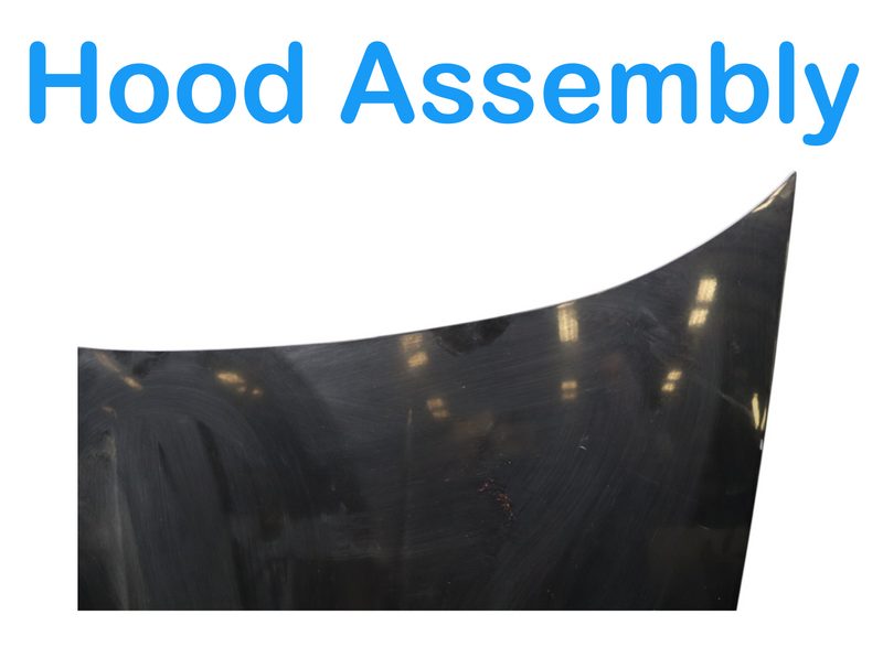 Load image into Gallery viewer, 03-13 Maserati Quattroporte M139 Hood Bonnet Panel Assembly Black 67213600 Oem
