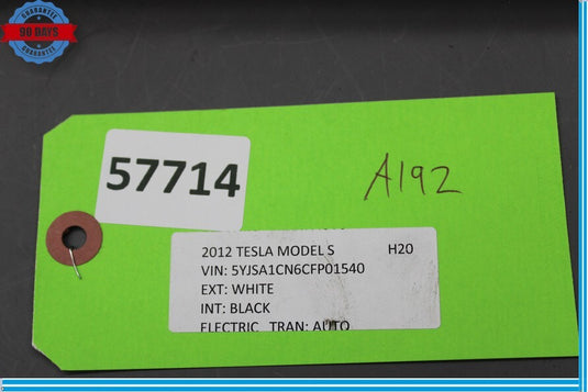12-20 Tesla Model S Rear Right Side Trunk Liftgate Panel Side Trim Cover Oem