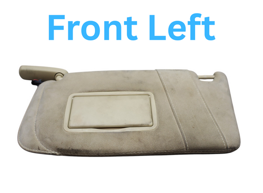 03-13 Maserati Quattroporte M139 Left Driver Sun Visor Sunvisor Shade Oem